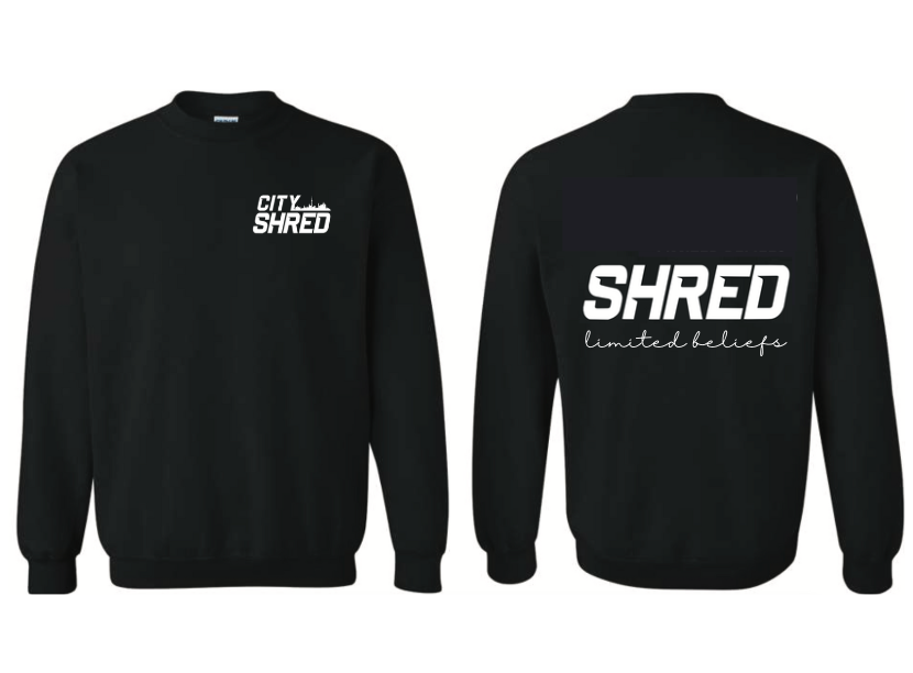 SHRED Limited Beliefs Crewneck