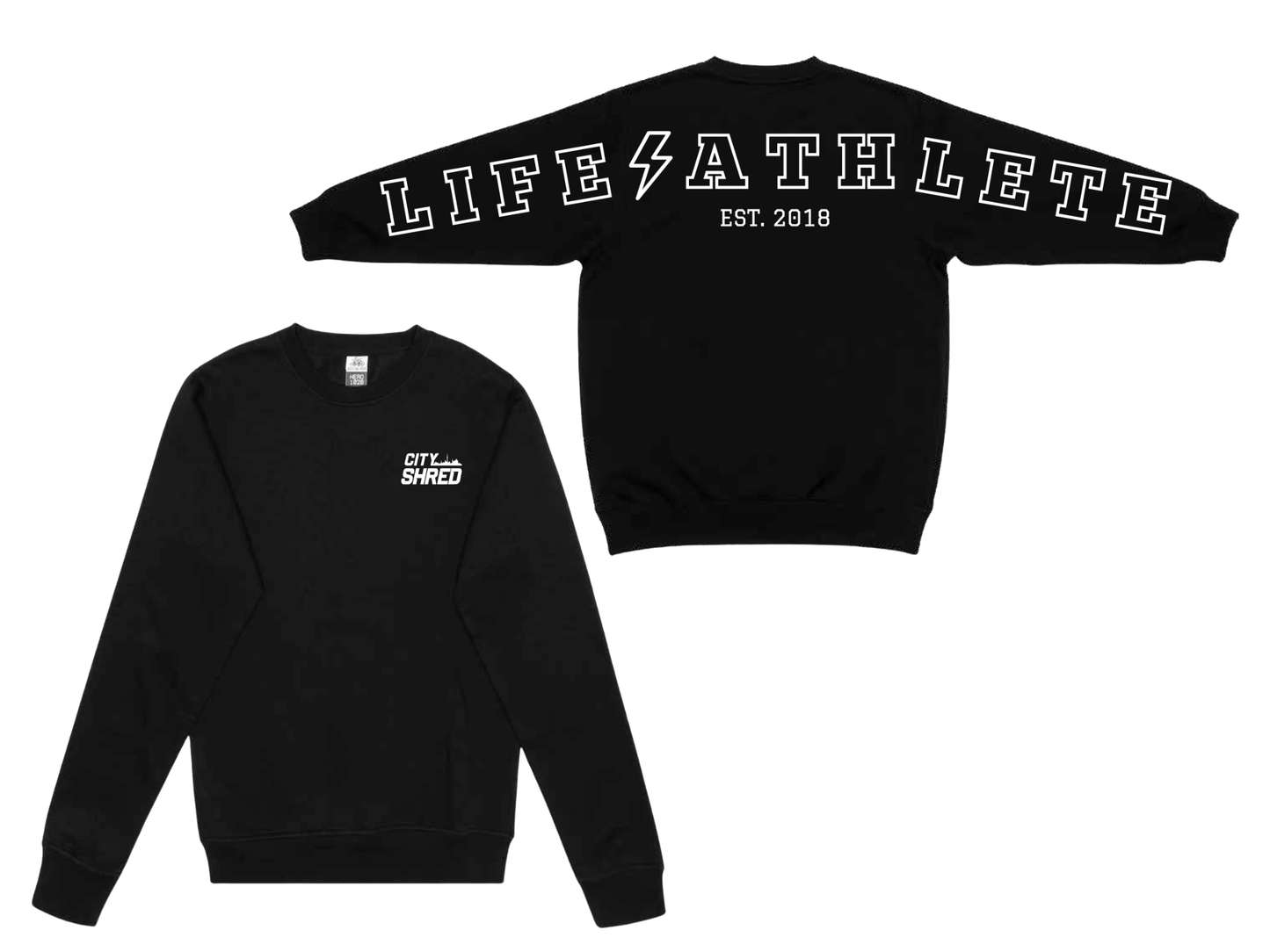 LIFE ATHLETE Crewneck
